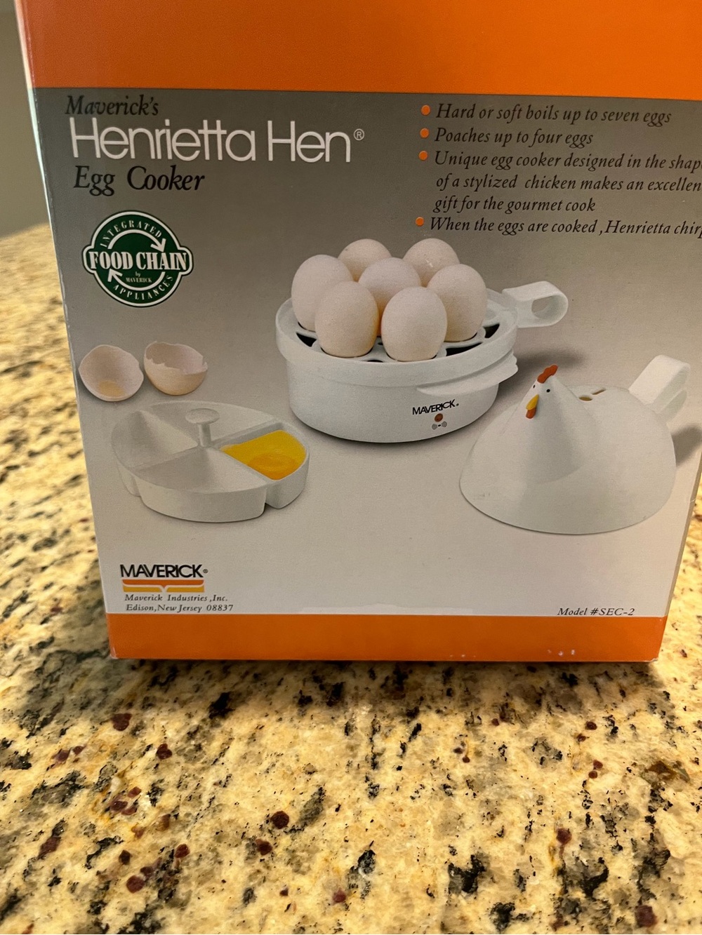 Henrietta Hen White Egg Cooker